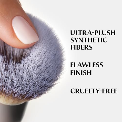 IT Cosmetics Heavenly Luxe Complexion Perfection Brush #7 - Dual-Ended Premium Makeup Brush for Foundation, Concealer & Contour, Ultra-Soft Synthetic Fibers, Airbrush Finish, Pro-Hygienic, Cruelty-Free Avelisse