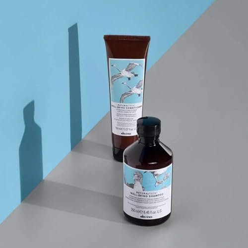 Davines Naturaltech Wellbeing Conditioner - Gentle Cleansing & Hydrating Conditioner with Echinacea for All Hair Types, 5.07 oz Avelisse