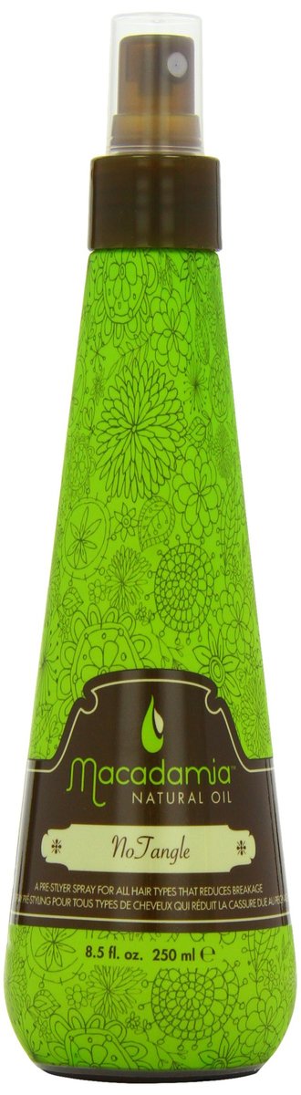 Macadamia Professional Natural Oil No Tangle Pre-Styler - 8.5 oz Detangling Leave-In Spray - görsel 1
