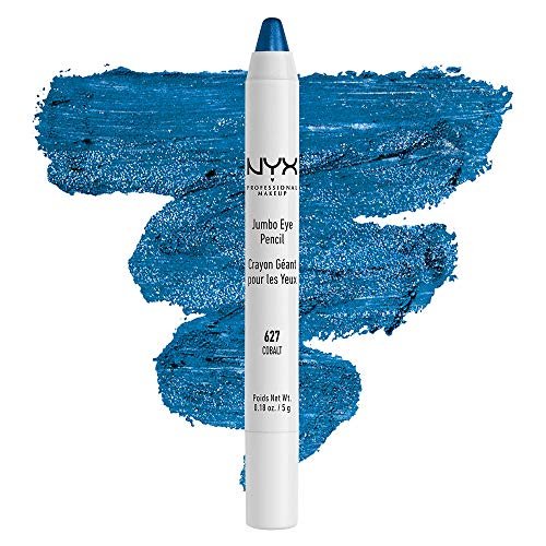 NYX PROFESSIONAL MAKEUP Jumbo Eye Pencil - Cobalt (Dark Blue with Silver Glitter) - görsel 2