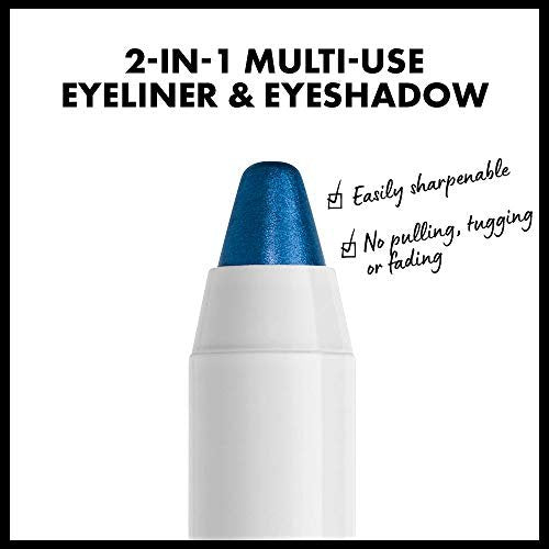 NYX PROFESSIONAL MAKEUP Jumbo Eye Pencil - Cobalt (Dark Blue with Silver Glitter) - görsel 4