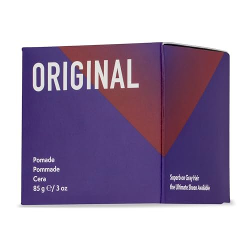 JOHNNY B. Original Oil-Based Professional Pomade for Men – Gluten-Free, 3 oz. Avelisse