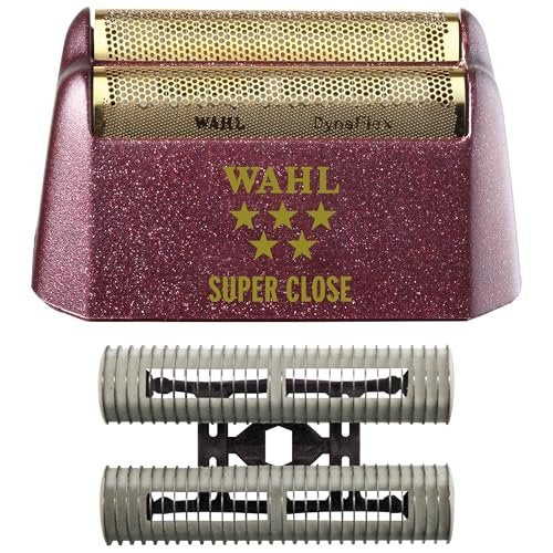 Wahl Professional 5 Star Series Shaver Shaper Replacement Foil & Cutter Bar Assembly - Super Close, Gold Avelisse