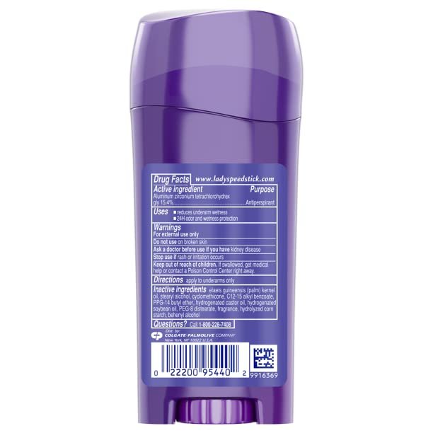 Lady Speed Stick Deodorant Powder Fresh Invisible Dry 2.3 Ounce (3 Pack) – Antiperspirant for Women - görsel 3