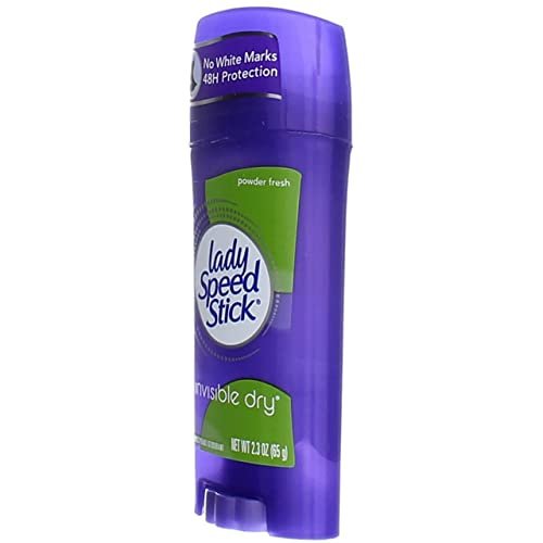 Lady Speed Stick Deodorant Powder Fresh Invisible Dry 2.3 Ounce (3 Pack) – Antiperspirant for Women - görsel 5