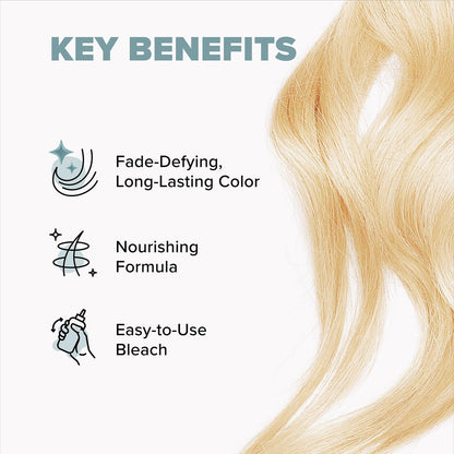Splat Lightening Bleach Kit - 1 Application, Lifts 3-5 Levels, Vegan & Cruelty Free Hair Bleach Kit with Oxide, Bleach Powder, Shampoo & Deep Reconstructor Conditioner