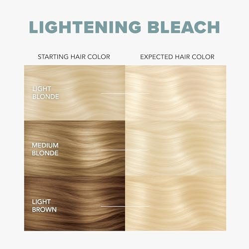 Splat Lightening Bleach Kit - 1 Application, Lifts 3-5 Levels, Vegan & Cruelty Free Hair Bleach Kit with Oxide, Bleach Powder, Shampoo & Deep Reconstructor Conditioner - görsel 5