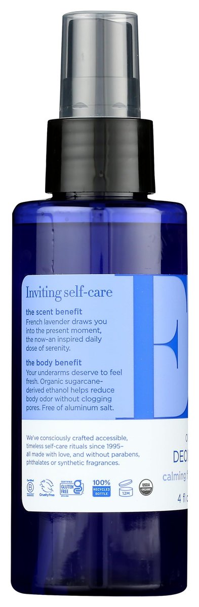 EO Organic Lavender Deodorant Spray, 4 Fl Oz - Natural & Aluminum-Free