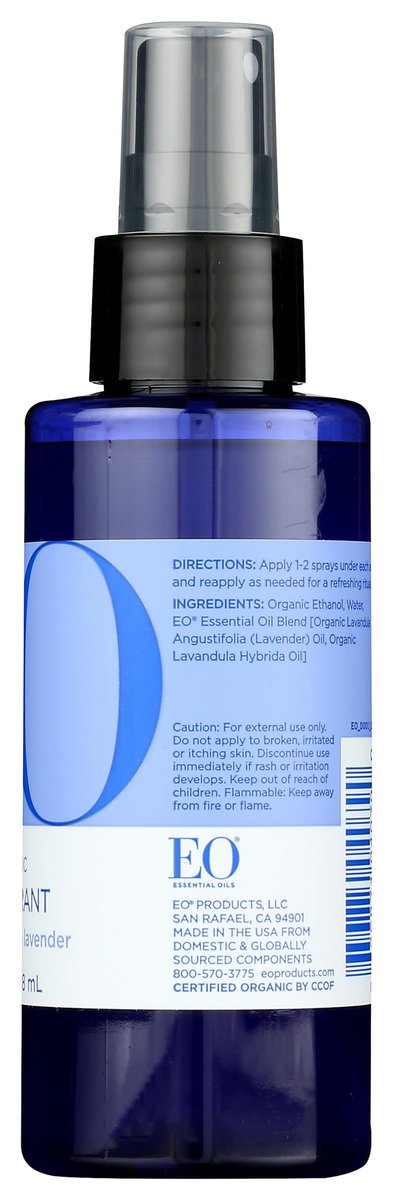 EO Organic Lavender Deodorant Spray, 4 Fl Oz - Natural & Aluminum-Free - görsel 11