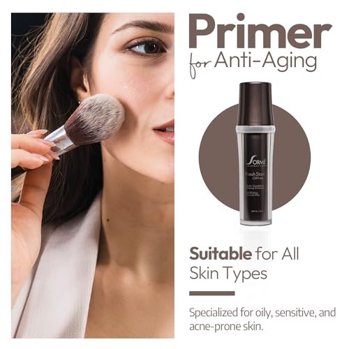 Sormé Fresh Start Under Foundation Makeup Enhancer – Anti-Aging Primer for Mature Skin, Hydrating Face Primer for Normal & Dry Skin, 25 ml with Dermaxyl Avelisse
