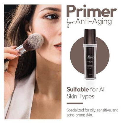 Sormé Fresh Start Under Foundation Makeup Enhancer – Anti-Aging Primer for Mature Skin, Hydrating Face Primer for Normal & Dry Skin, 25 ml with Dermaxyl Avelisse