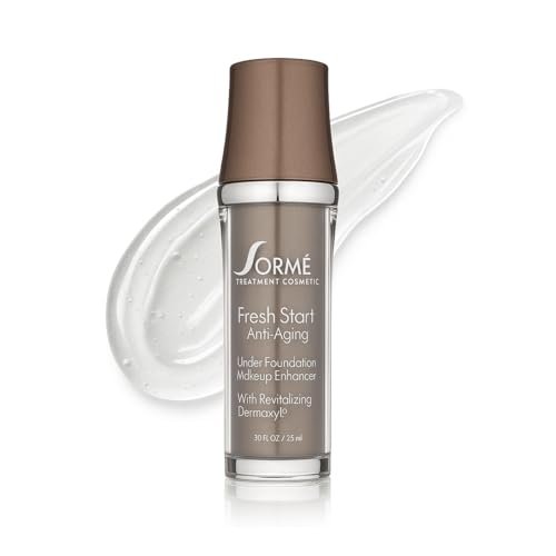 Sormé Fresh Start Under Foundation Makeup Enhancer – Anti-Aging Primer for Mature Skin, Hydrating Face Primer for Normal & Dry Skin, 25 ml with Dermaxyl Avelisse