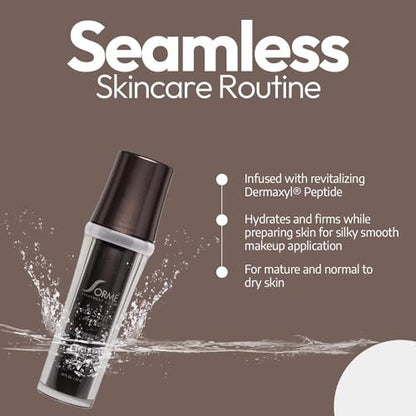 Sormé Fresh Start Under Foundation Makeup Enhancer – Anti-Aging Primer for Mature Skin, Hydrating Face Primer for Normal & Dry Skin, 25 ml with Dermaxyl Avelisse