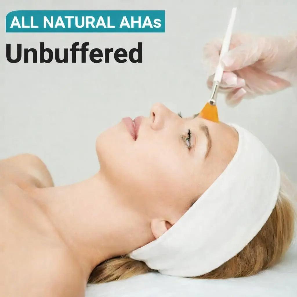 Glycolic Acid 35% Skin Chemical Peel - Buffered - Alpha Hydroxy (AHA) for Acne, Oily Skin, Wrinkles, Blackheads, Large Pores, Dull Skin (1 oz/30 ml) Avelisse