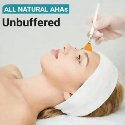 Glycolic Acid 35% Skin Chemical Peel - Buffered - Alpha Hydroxy (AHA) for Acne, Oily Skin, Wrinkles, Blackheads, Large Pores, Dull Skin (1 oz/30 ml) Avelisse