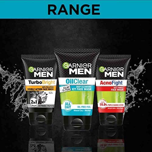Garnier Men Oil Clear Face Wash, 100g – Deep Cleansing Gel for Oily Skin - görsel 14