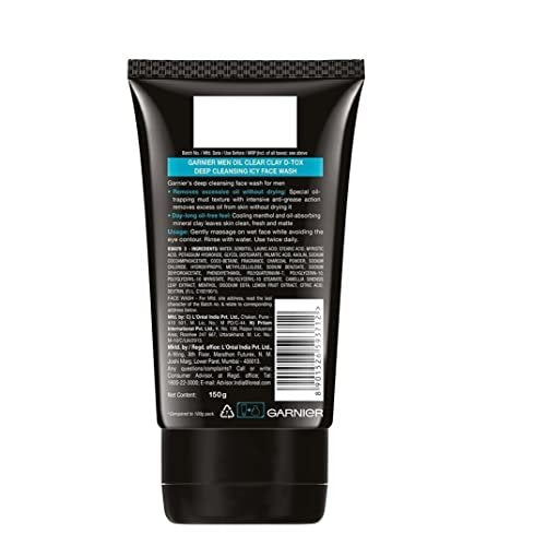 Garnier Men Oil Clear Face Wash, 100g – Deep Cleansing Gel for Oily Skin - görsel 18