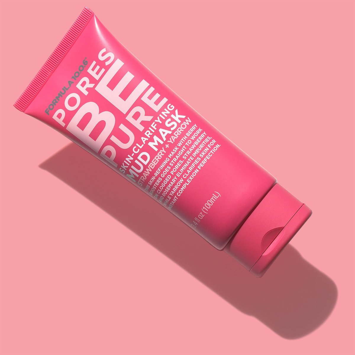 FORMULA 10.0.6 Pores Be Pure Skin-Clarifying Mud Mask for Pore Minimizing, 3.4 fl oz (100ml) - görsel 5