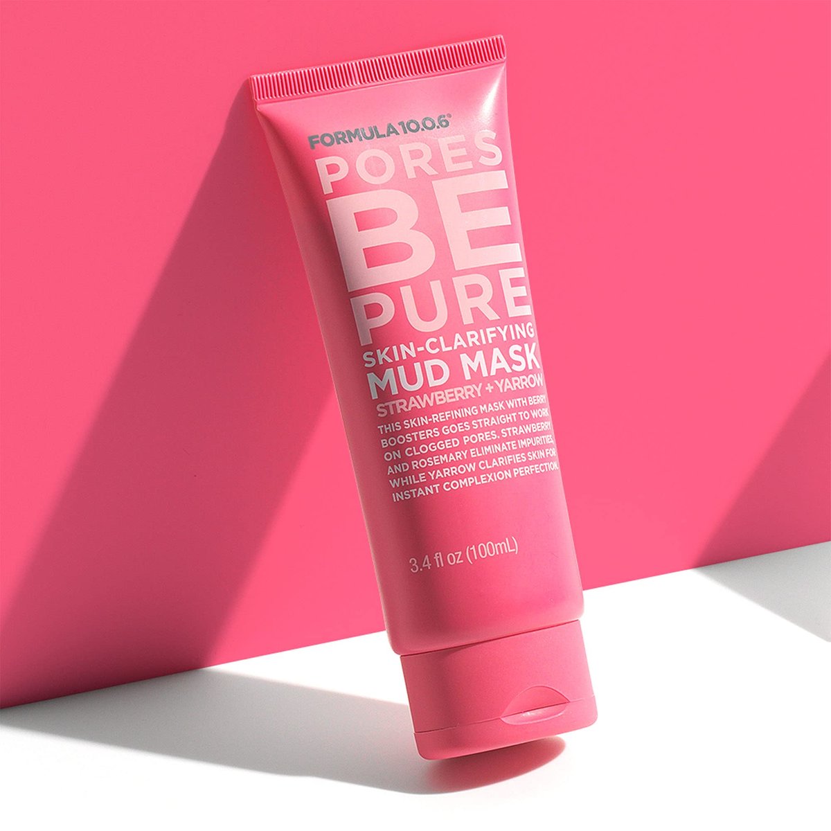 FORMULA 10.0.6 Pores Be Pure Skin-Clarifying Mud Mask for Pore Minimizing, 3.4 fl oz (100ml) - görsel 7