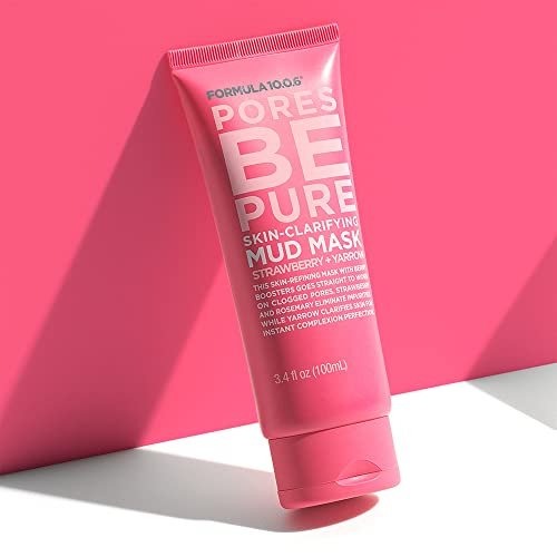 FORMULA 10.0.6 Pores Be Pure Skin-Clarifying Mud Mask for Pore Minimizing, 3.4 fl oz (100ml) - görsel 8