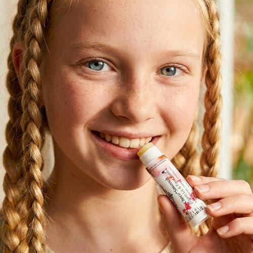 Sweetsation Therapy ChocoSmooch Organic Baby Kids Lip & Face Balm - Set of 3 - Dry Cracked Irritated Skin Relief with Argan, Calendula, Avocado & Sea Buckthorn - görsel 4