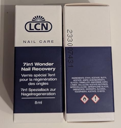 LCN 7in1 Wonder Nail Recovery – All-in-One Nail Treatment for All Nail Types (8 ml) - görsel 4