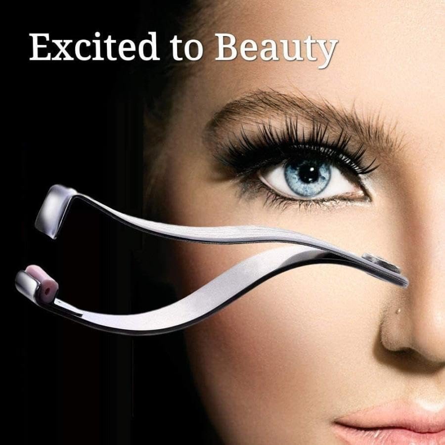 Prima Shogyo Partial Eyelash Curler for Corner Lash - Mini Japanese Eyelash Curler for Inner & Outer Lashes - Includes 6 Extra Rubber Pads - Made in Japan - C-2000 Avelisse
