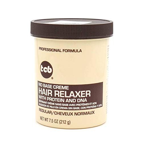 TCB No Base Hair Relaxer Creme Regular - 7.5 oz for Smooth, Straight Hair - görsel 4