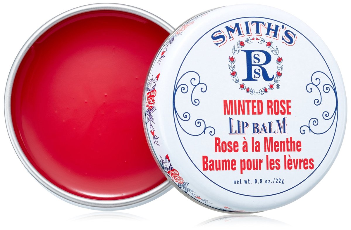 Rosebud Perfume Minted Rose Lip Balm Tin - 0.8 oz - görsel 1
