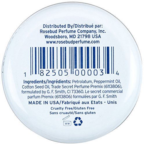 Rosebud Perfume Minted Rose Lip Balm Tin - 0.8 oz - görsel 6
