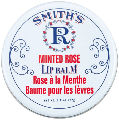 Rosebud Perfume Minted Rose Lip Balm Tin - 0.8 oz