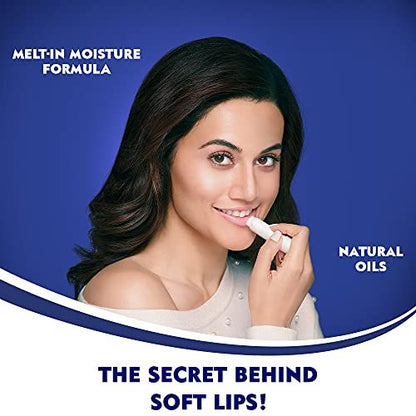 NIVEA Lipcare Essential Lip Balm - 0.17 oz Stick, Moisturizing & Protective Care
