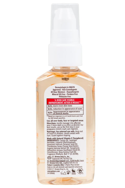 Palmer's Cocoa Butter Formula Skin Therapy Moisturizing Body Oil with Vitamin E, Rosehip Fragrance, 2 fl oz