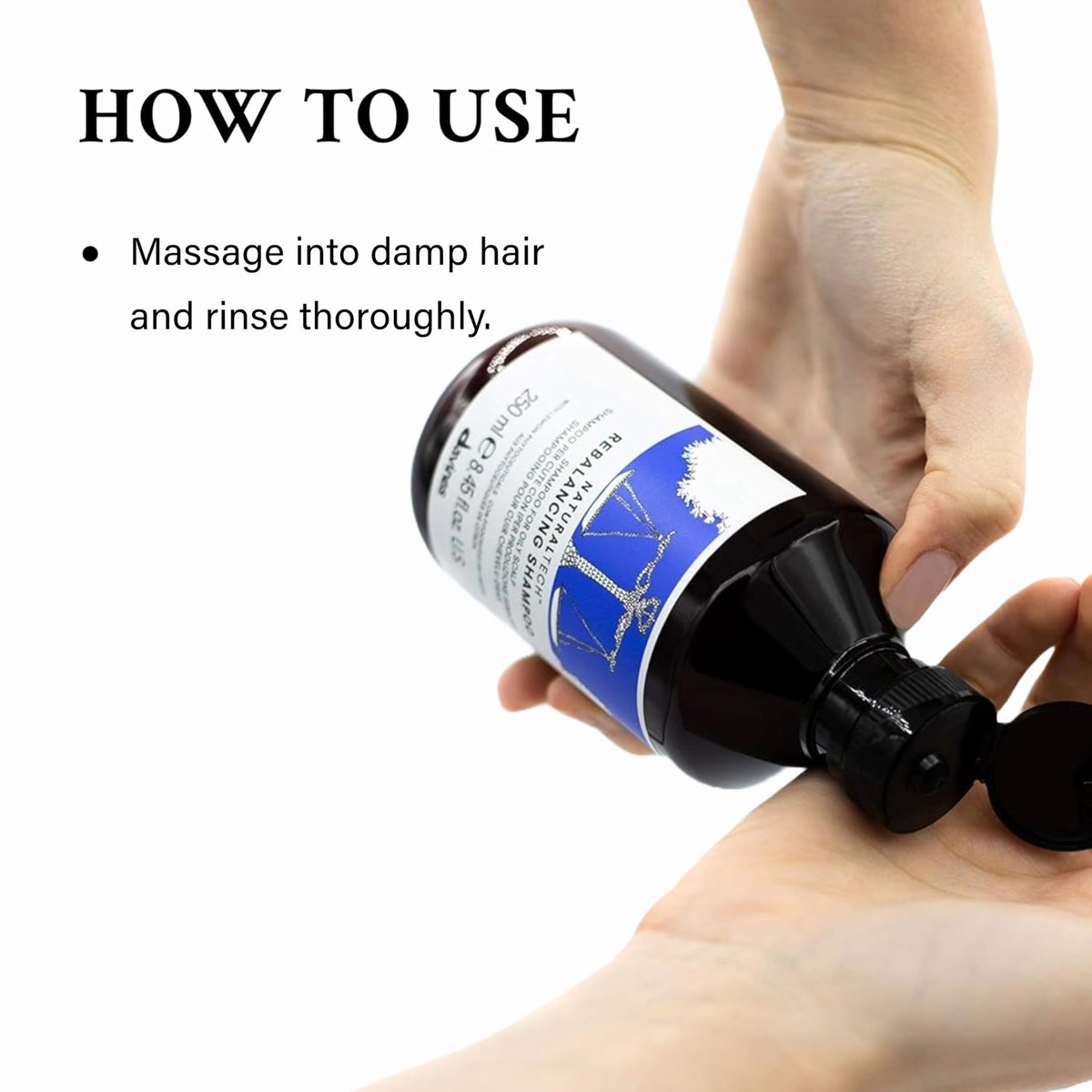 Davines Naturaltech Rebalancing Shampoo – Normalizing & Oil Control for Oily Scalp, 8.45 fl oz Avelisse