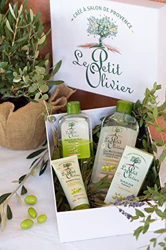 Le Petit Olivier Facial Scrub for Normal to Dry Skin – Gentle Exfoliation with Olive Pit Powder, 2.5 oz