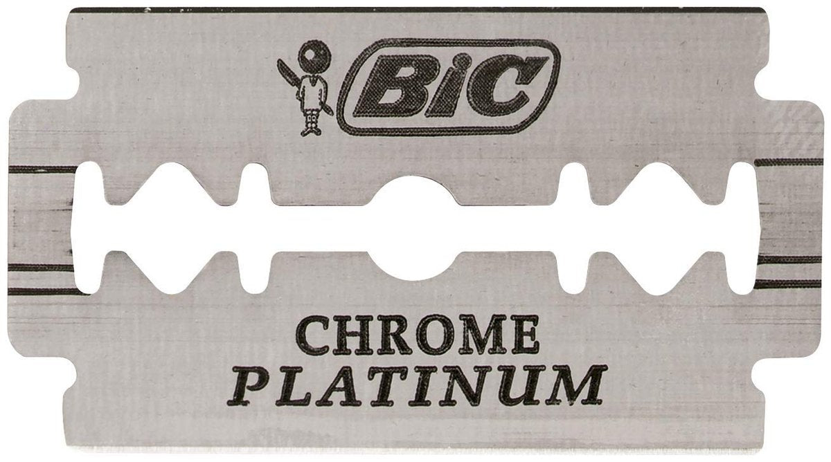 BIC Chrome Platinum Double Edge Razor Blades – 50 Count (5 Count Pack of 10) - görsel 5