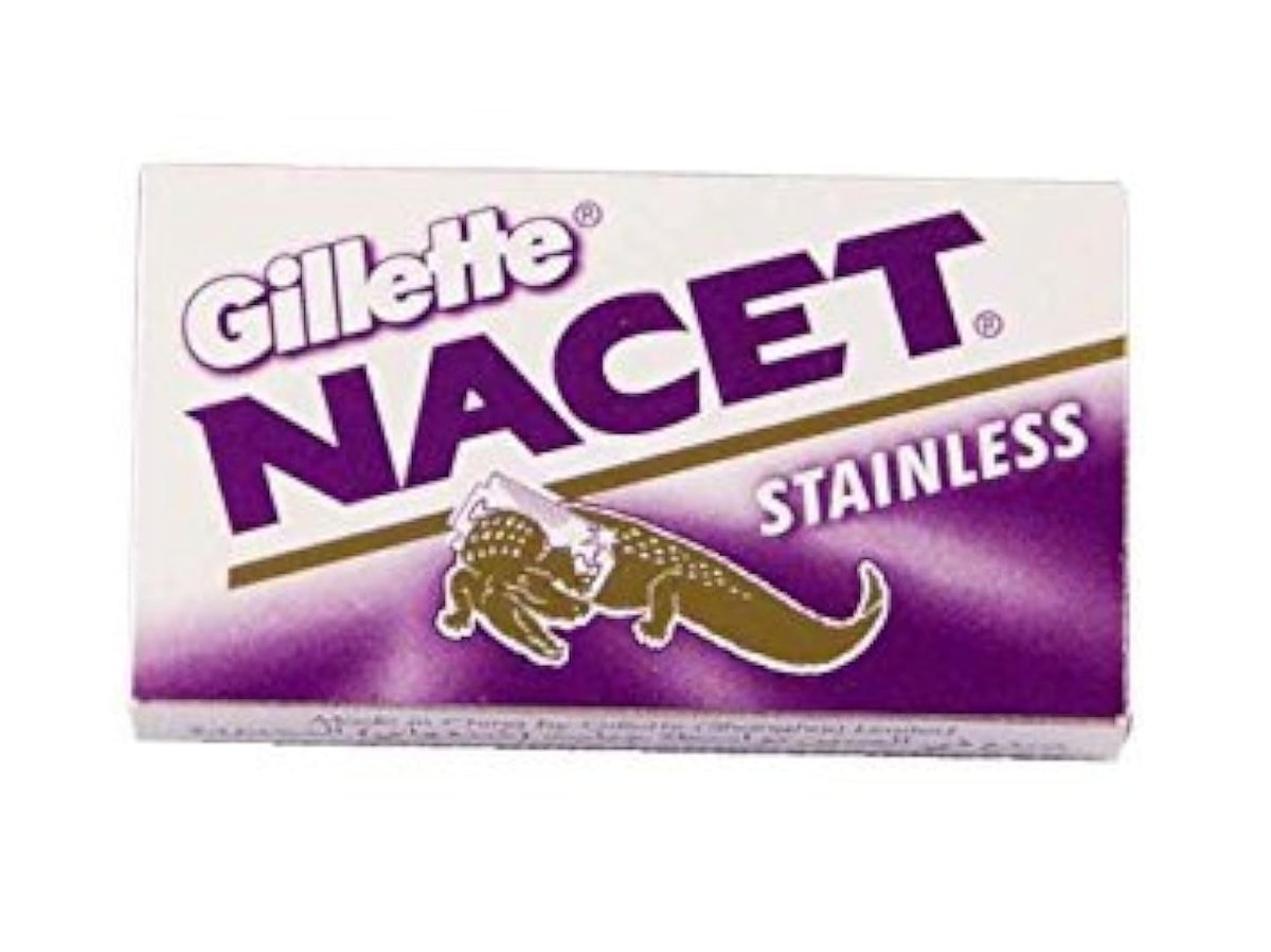 100 NACET Stainless Double Edge Razor Blades – 5 Count (Pack of 20) - görsel 3