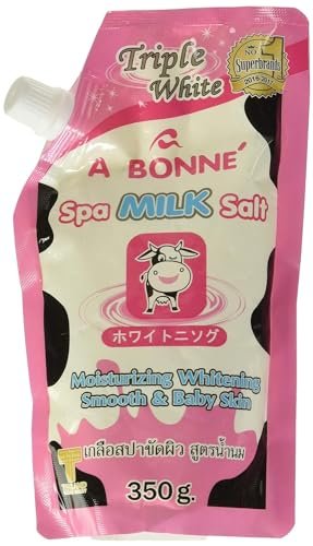 A Bonné Spa Milk Salt – Moisturizing Bath Salt for Soft, Radiant Skin (350g / 12.4 oz)