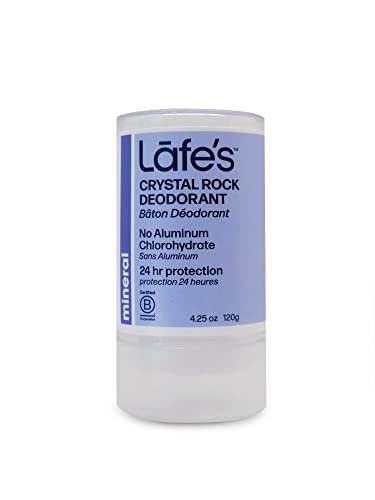 Lafe's Natural Deodorant | Unscented Crystal Mineral Rock Deodorant | 4.25 oz - görsel 2