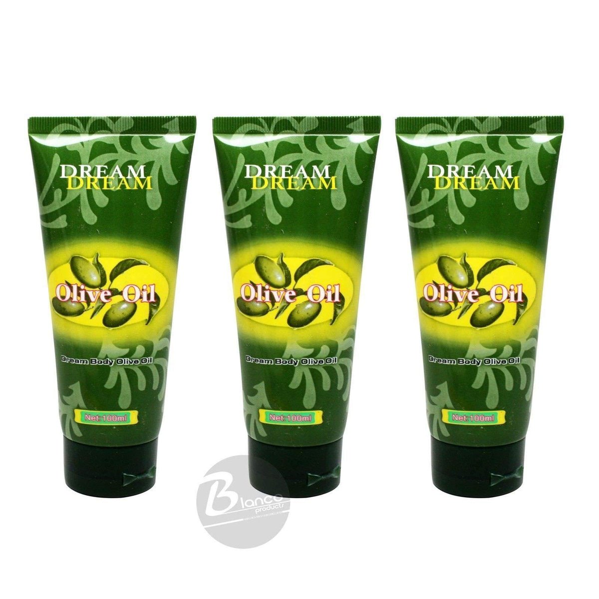 Dream Body Olive Oil 100ml (Pack of 3) - Pure Moisturizing Oil for Skin & Hair - görsel 2