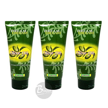 Dream Body Olive Oil 100ml (Pack of 3) - Pure Moisturizing Oil for Skin & Hair