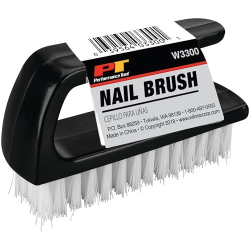 Performance Tool W3300 Nail Brush – Heavy-Duty Nylon Cleaning Brush for Hands & Nails - görsel 13