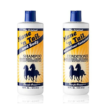 Mane 'n Tail Original Shampoo & Conditioner Set, 16 oz Each Avelisse