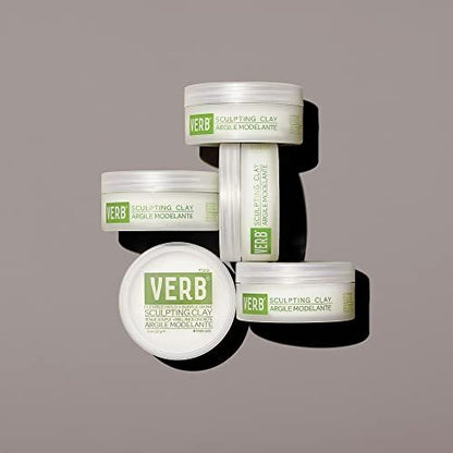 VERB Sculpting Clay (2 oz) – High Hold, Matte Finish Hair Clay for Men & Women Avelisse