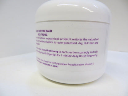Baby Don't Be Bald Gro Strong Hair Serum – 4 oz | Strengthening & Moisturizing Formula