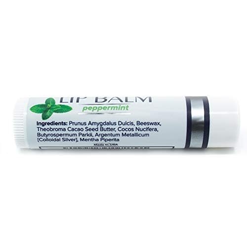 Silver Miracles Colloidal Silver Lip Balm - 3 Pack (0.15 oz Each) Avelisse