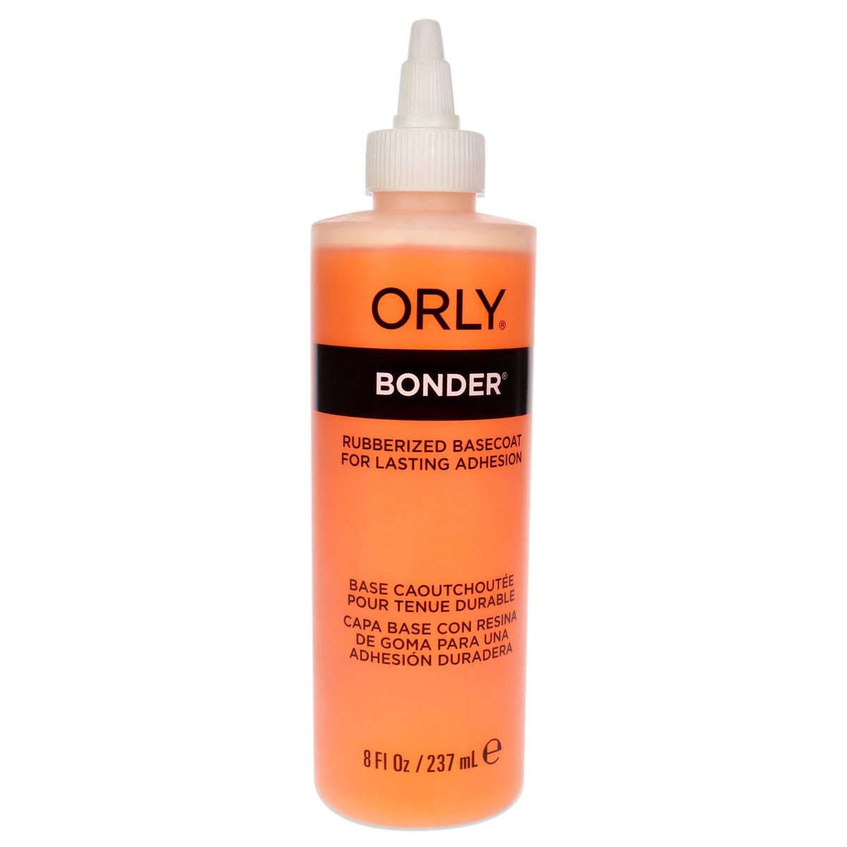 ORLY Bonder Rubberized Basecoat – 8 oz Professional Nail Base Coat for Longer-Lasting Manicures - görsel 1