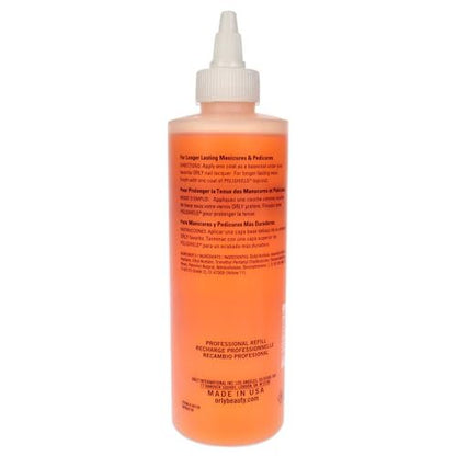 ORLY Bonder Rubberized Basecoat – 8 oz Professional Nail Base Coat for Longer-Lasting Manicures