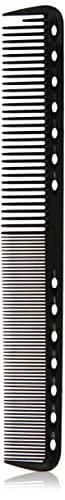 YS Park 339 Fine Cutting Comb – Carbon Black Professional Hair Comb - görsel 2