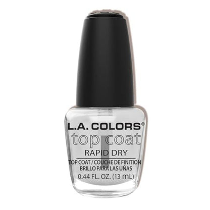 L.A. COLORS Top Coat CNP192 - High-Shine Protective Nail Top Coat, 0.44 Fl Oz